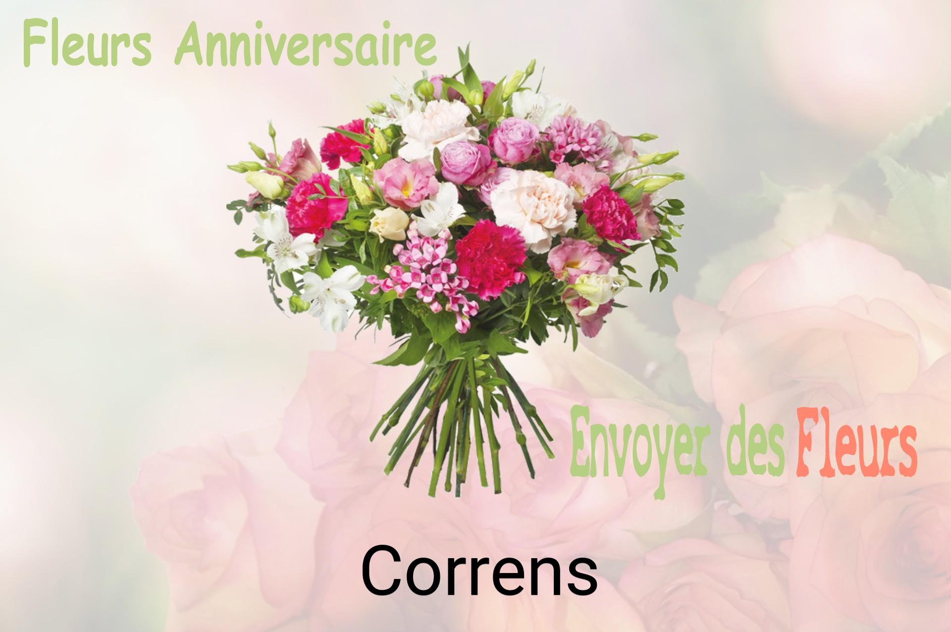 Bouquet de fleurs d’anniversaire livré à Correns